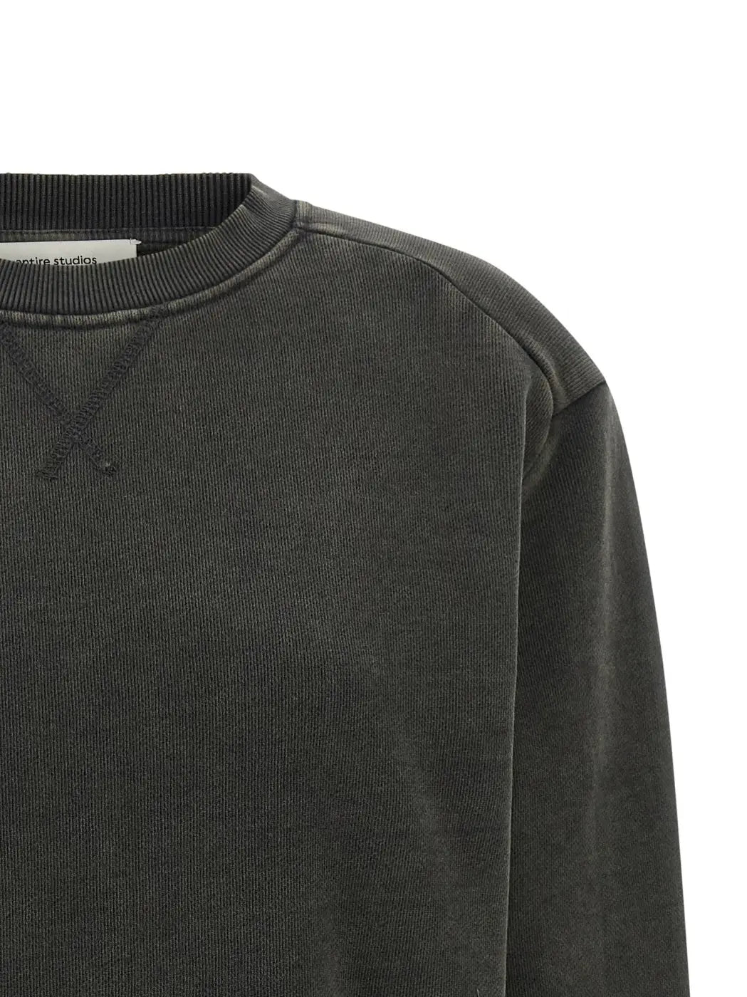 Entire Studios Black Cotton Sweatshirt