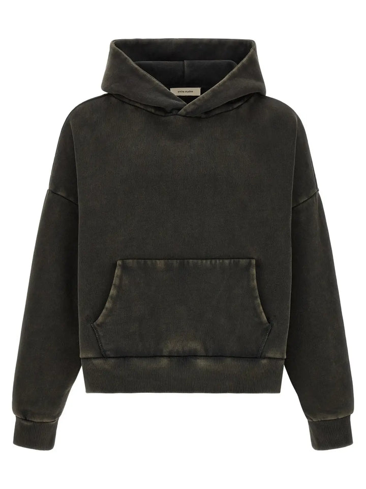Entire Studios Black Cotton Sweatshirt