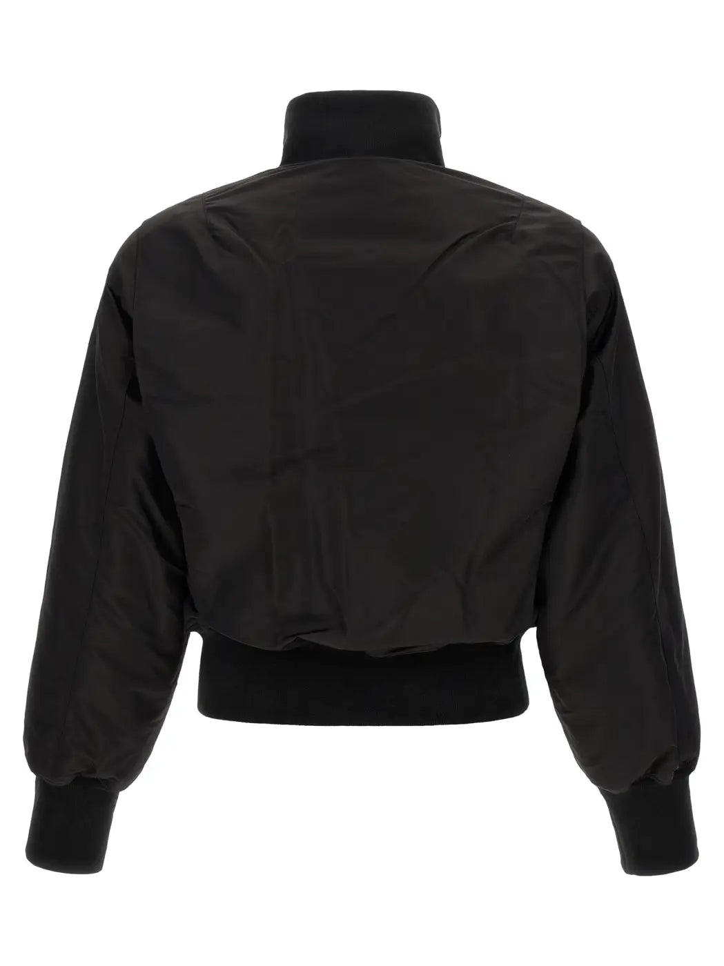 Entire Studios Black Nylon Bomber