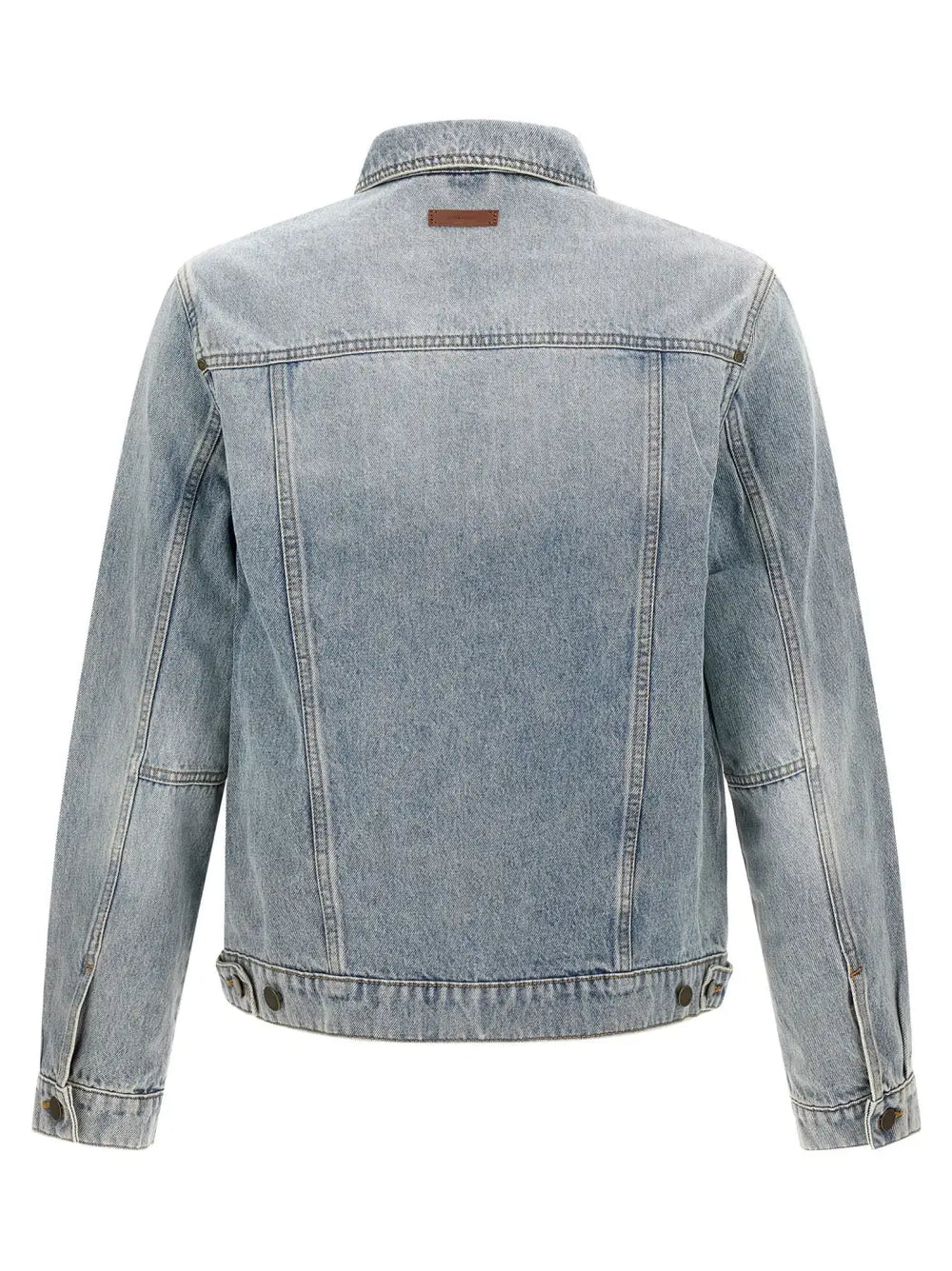 Entire Studios Blue Cotton Denim Jacket