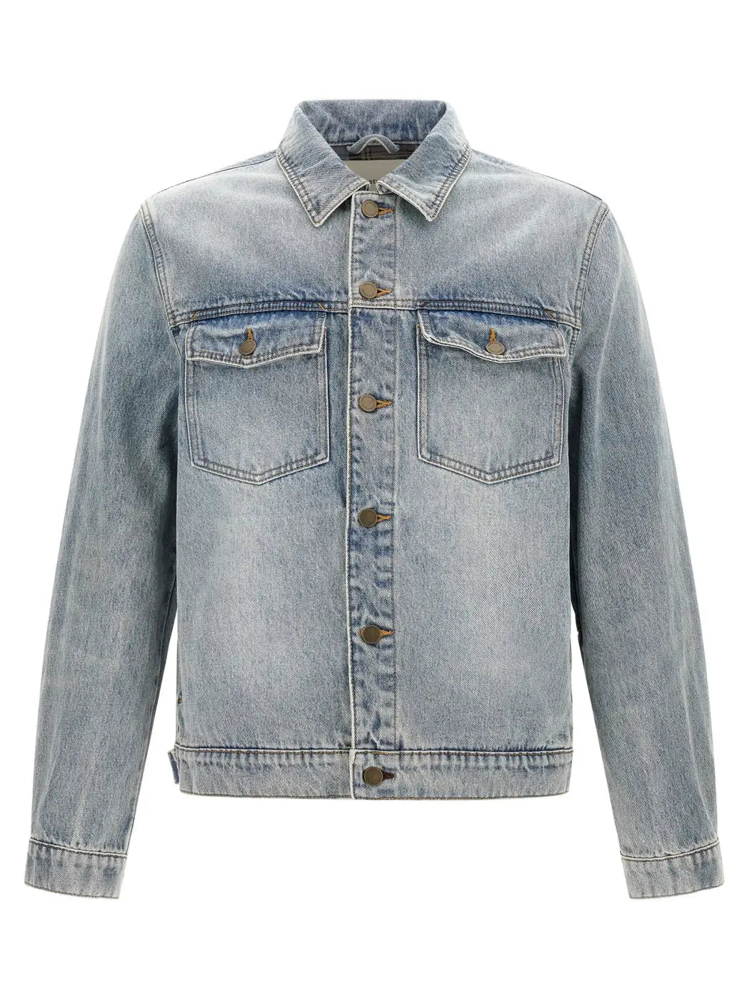 Entire Studios Blue Cotton Denim Jacket