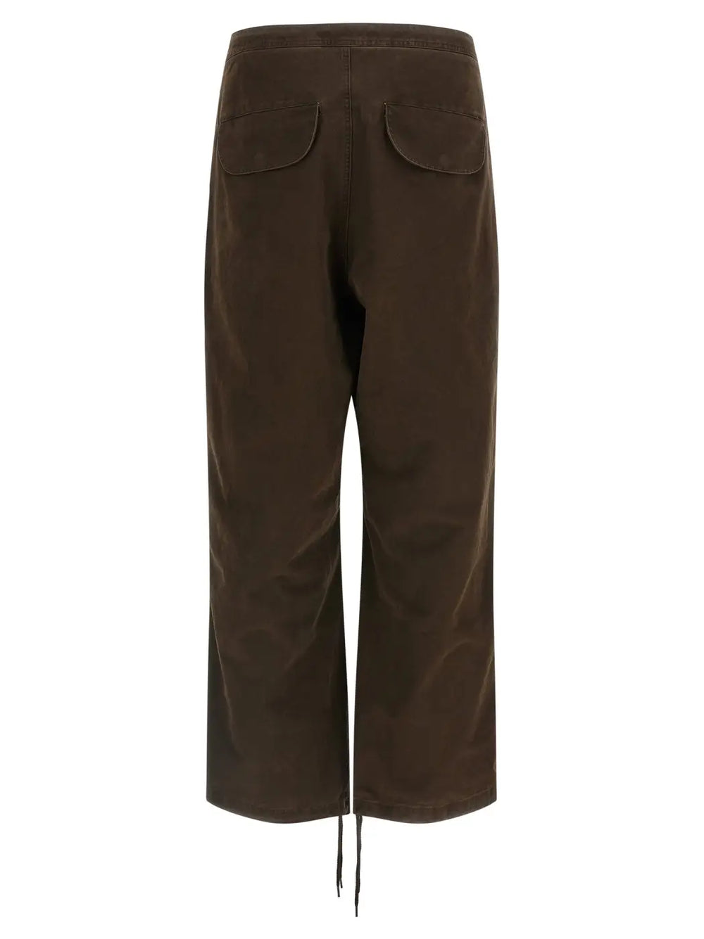 Entire Studios Brown Cotton Cargo Pants