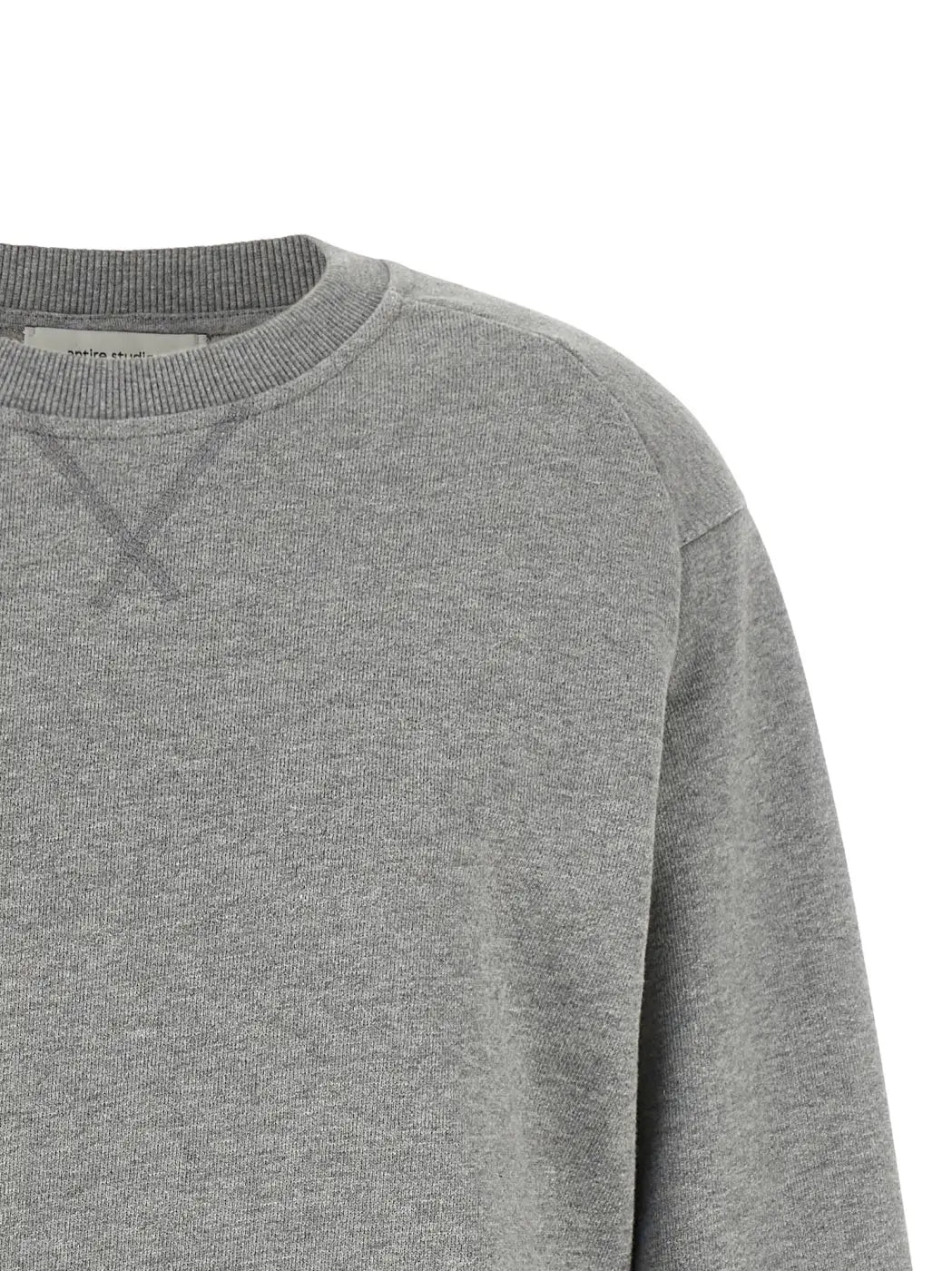 Entire Studios Gray Cotton Sweatshirt