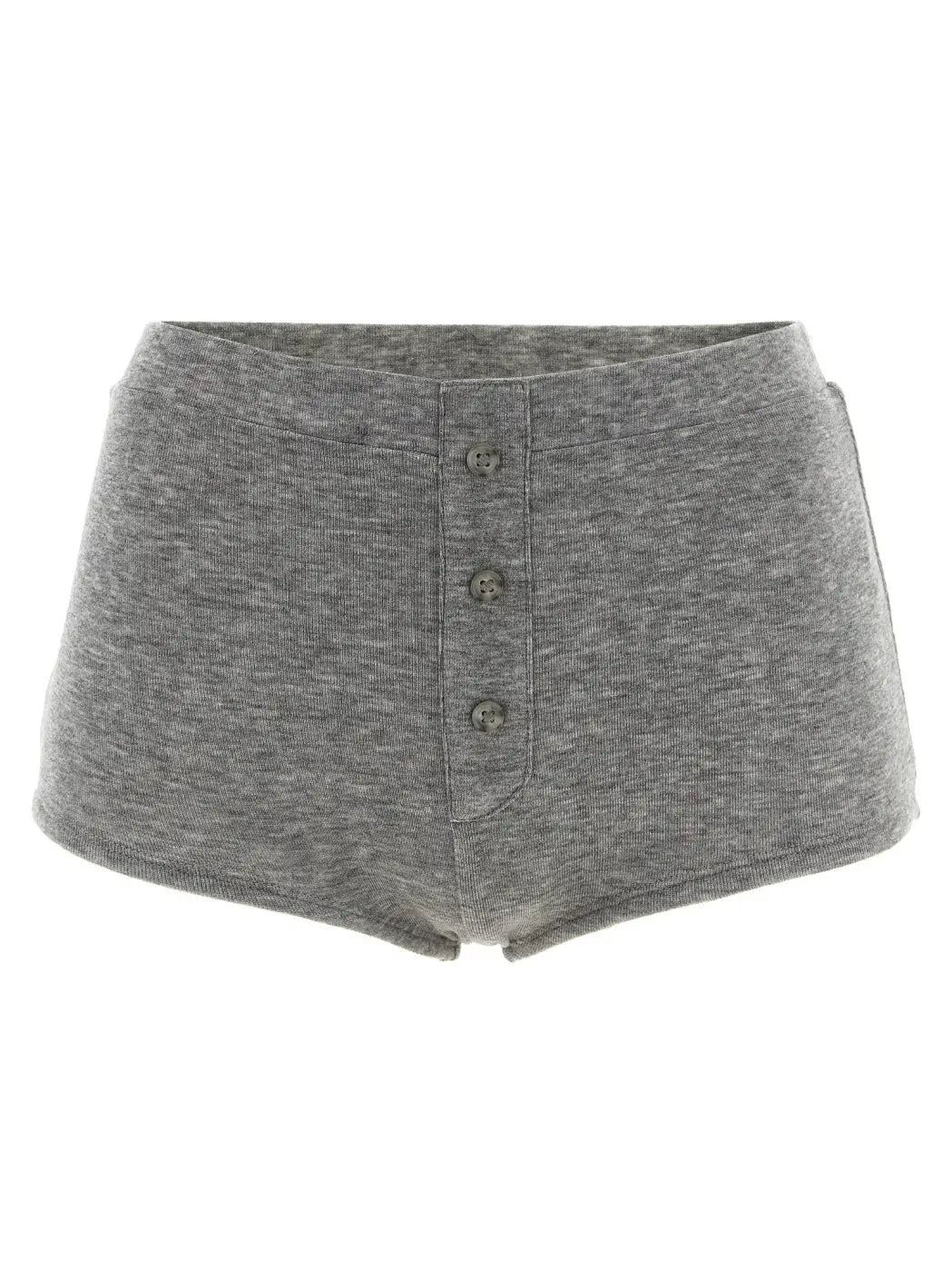 Entire Studios Gray Tencel Bermuda Shorts