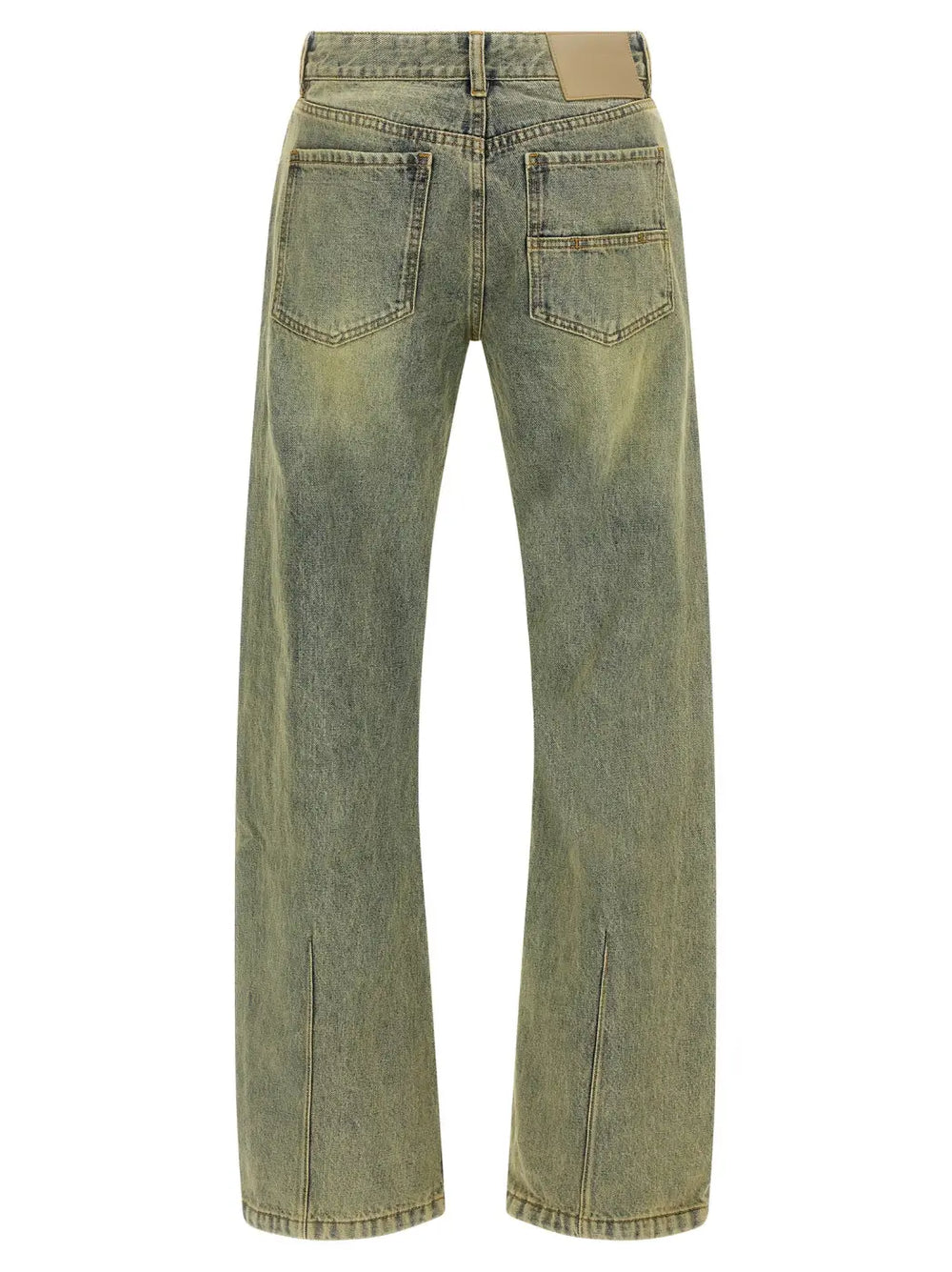 Entire Studios Multicolor Cotton Straight-leg Jeans