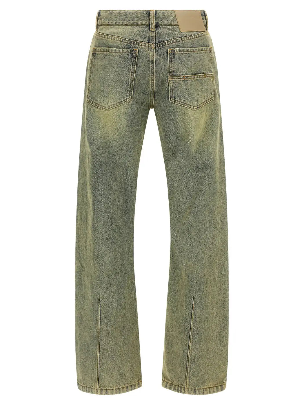 Entire Studios Multicolor Cotton Straight-leg Jeans
