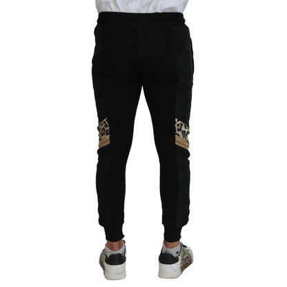 Epic Dolce Gabbana Black Jogger Pants Mainline Exclusive &