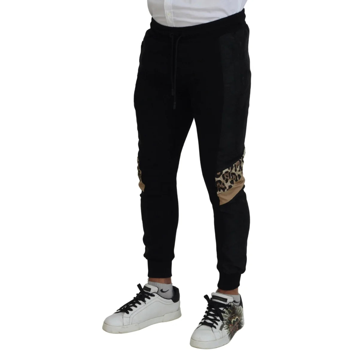 Epic Dolce Gabbana Black Jogger Pants Mainline Exclusive &