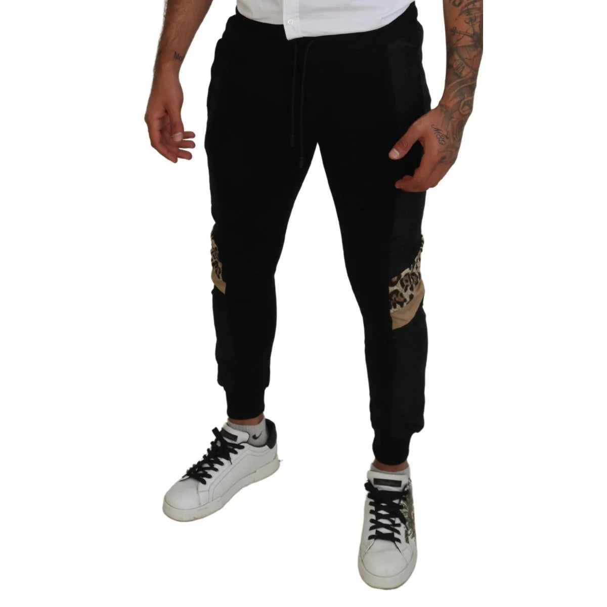 Epic Dolce Gabbana Black Jogger Pants Mainline Exclusive &
