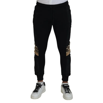 Epic Dolce Gabbana Black Jogger Pants Mainline Exclusive &