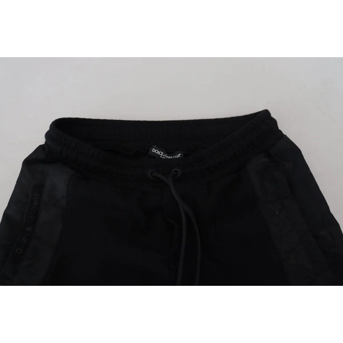 Epic Dolce Gabbana Black Jogger Pants Mainline Exclusive &