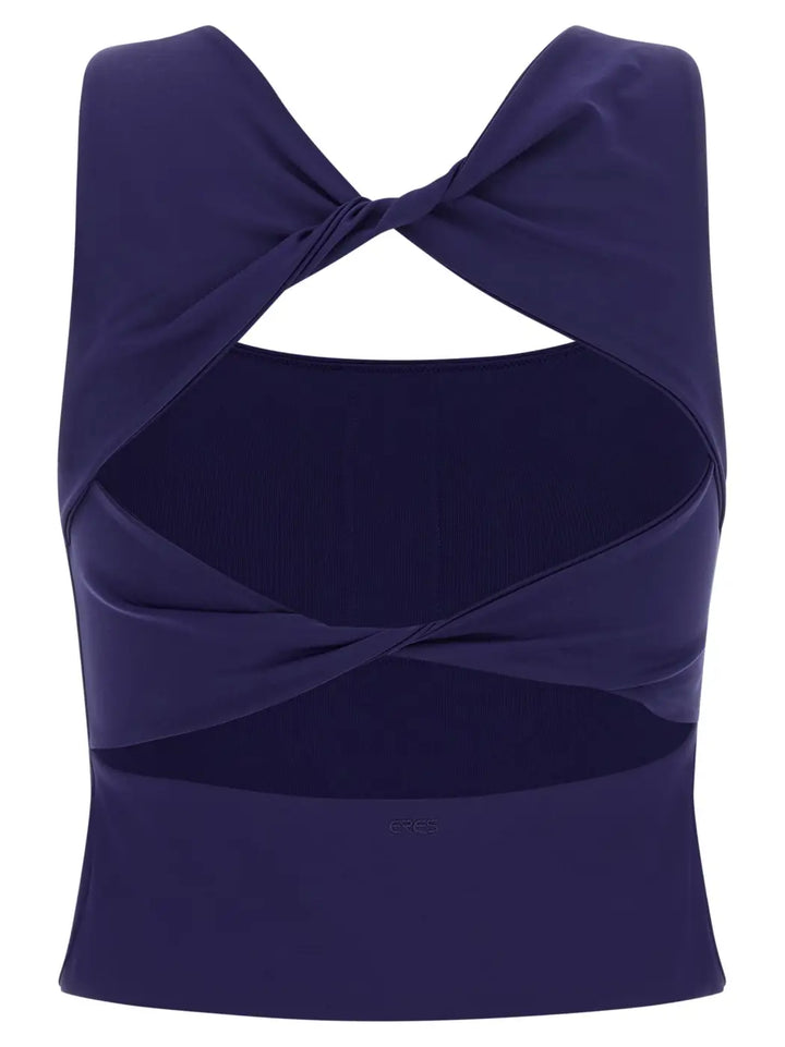 Eres Blue Polyamide Sport Bra