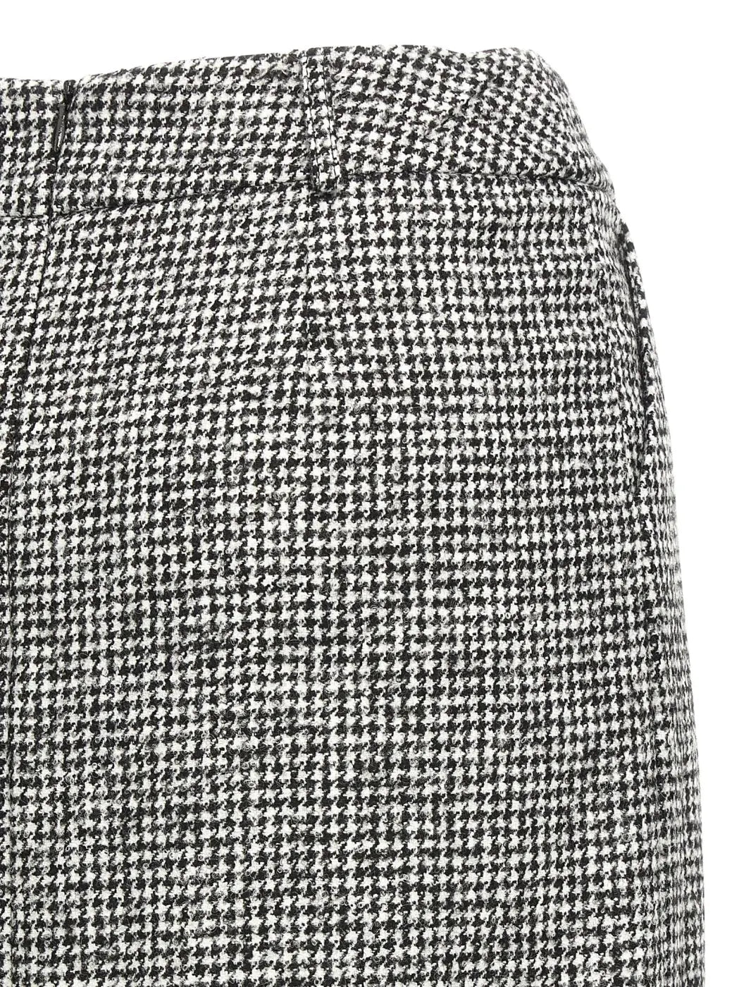 Ermanno Scervino Bicolor Wool Midi Skirt