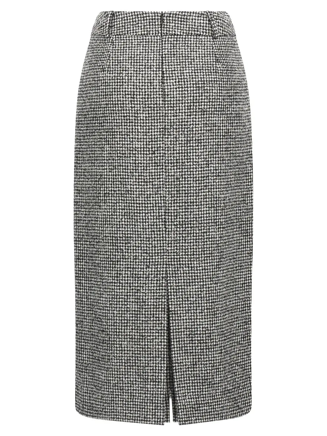 Ermanno Scervino Bicolor Wool Midi Skirt