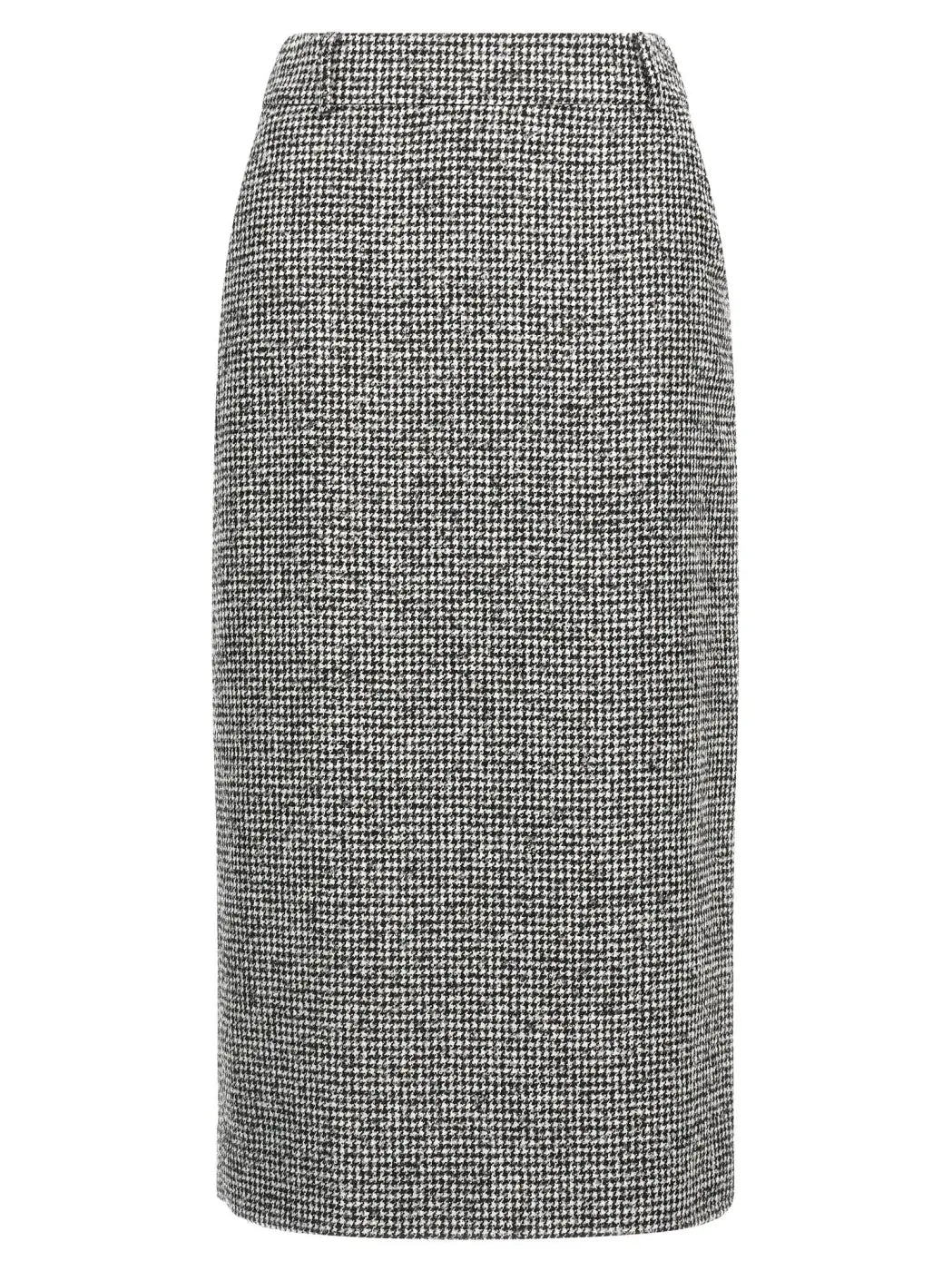 Ermanno Scervino Bicolor Wool Midi Skirt