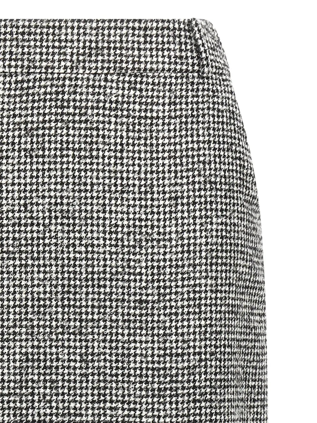 Ermanno Scervino Bicolor Wool Midi Skirt