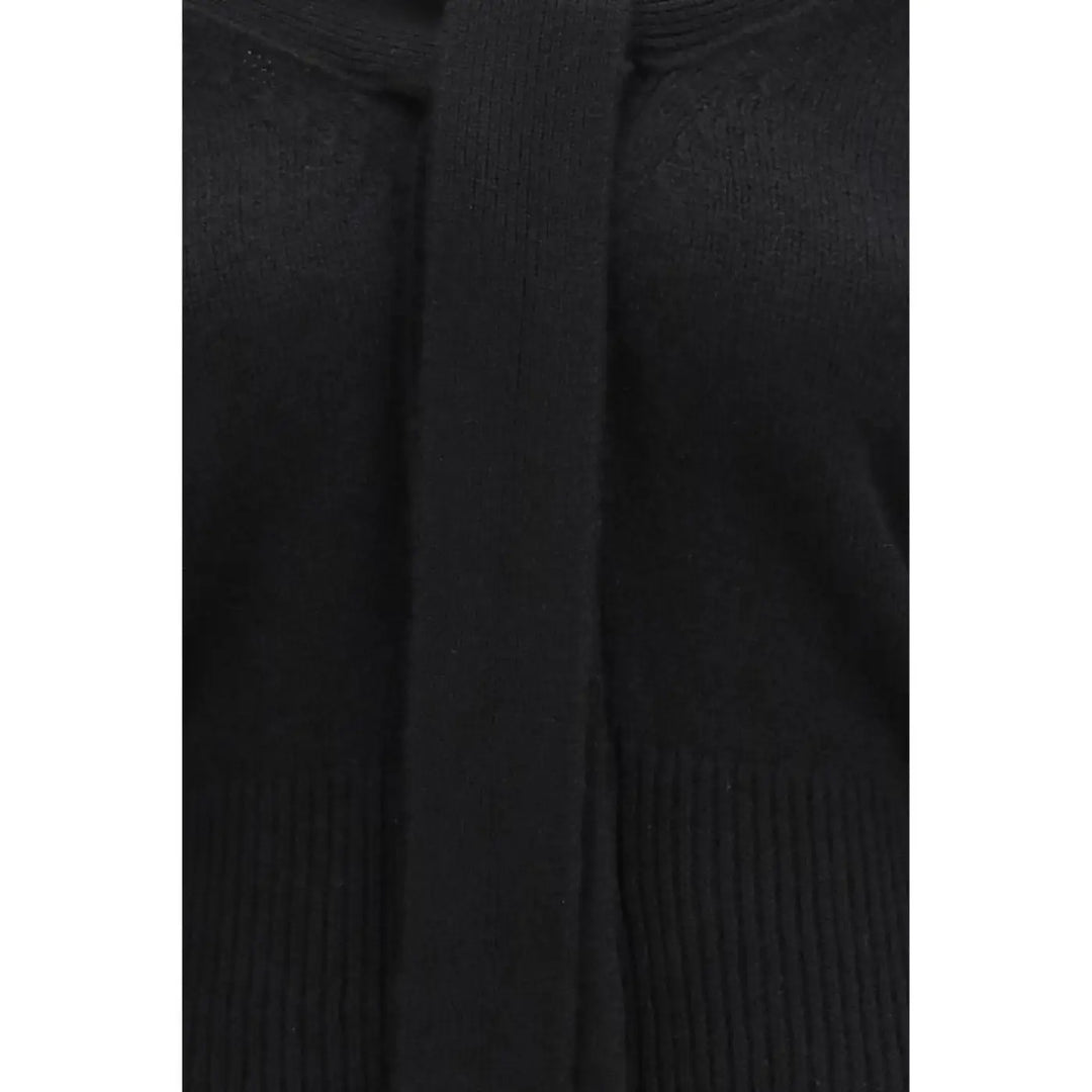 Ermanno Scervino Black Cashmere Cardigan