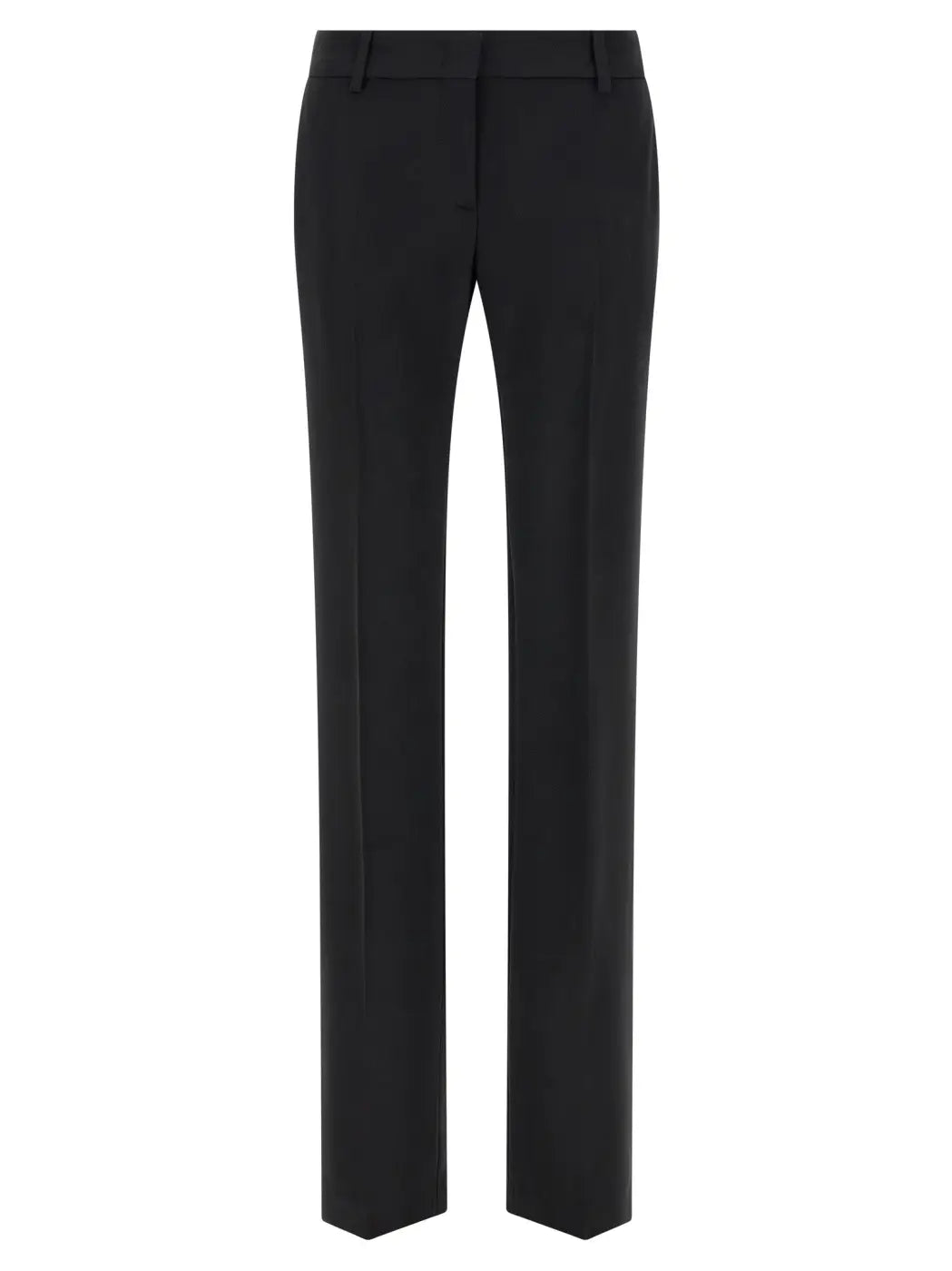 Ermanno Scervino Black Viscose Dress Pants