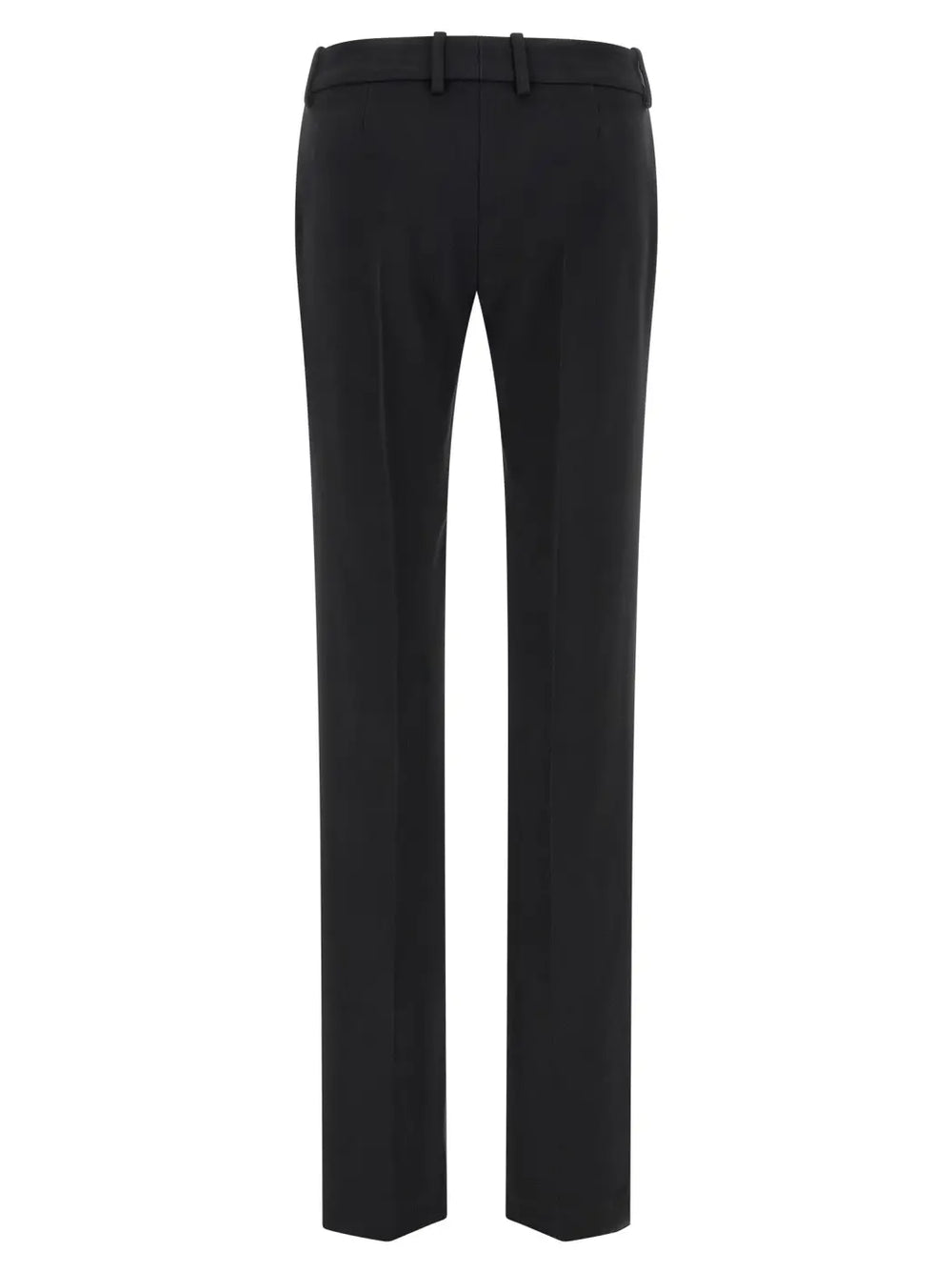 Ermanno Scervino Black Viscose Dress Pants