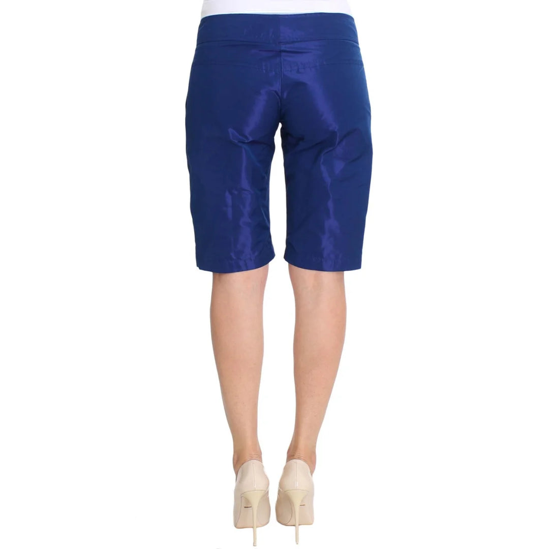 Ermanno Scervino Blue Above Knees Bermuda Shorts