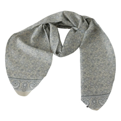 Ermanno Scervino Blue Fantasy Print Beachwear Waist Belt