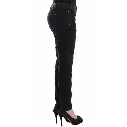 Ermanno Scervino Blue Slim Jeans Denim Pants Skinny Leg Straight