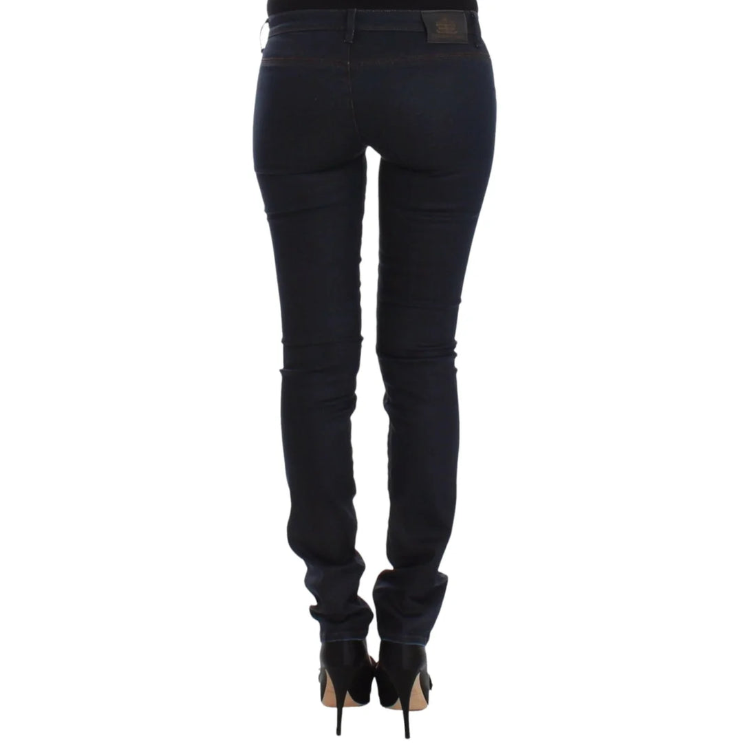 Ermanno Scervino Blue Slim Jeans Denim Pants Skinny Leg Stretch