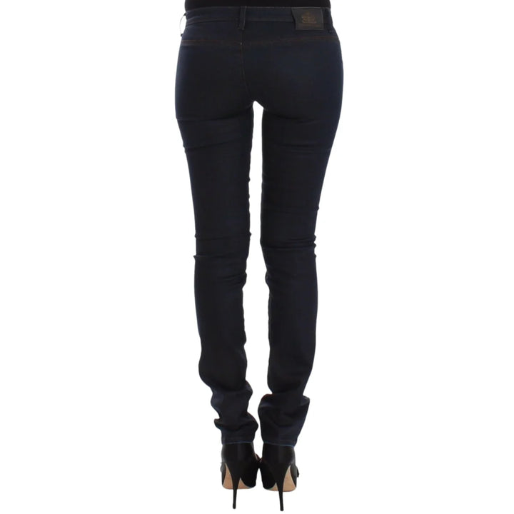 Ermanno Scervino Blue Slim Jeans Denim Pants Skinny Leg Stretch