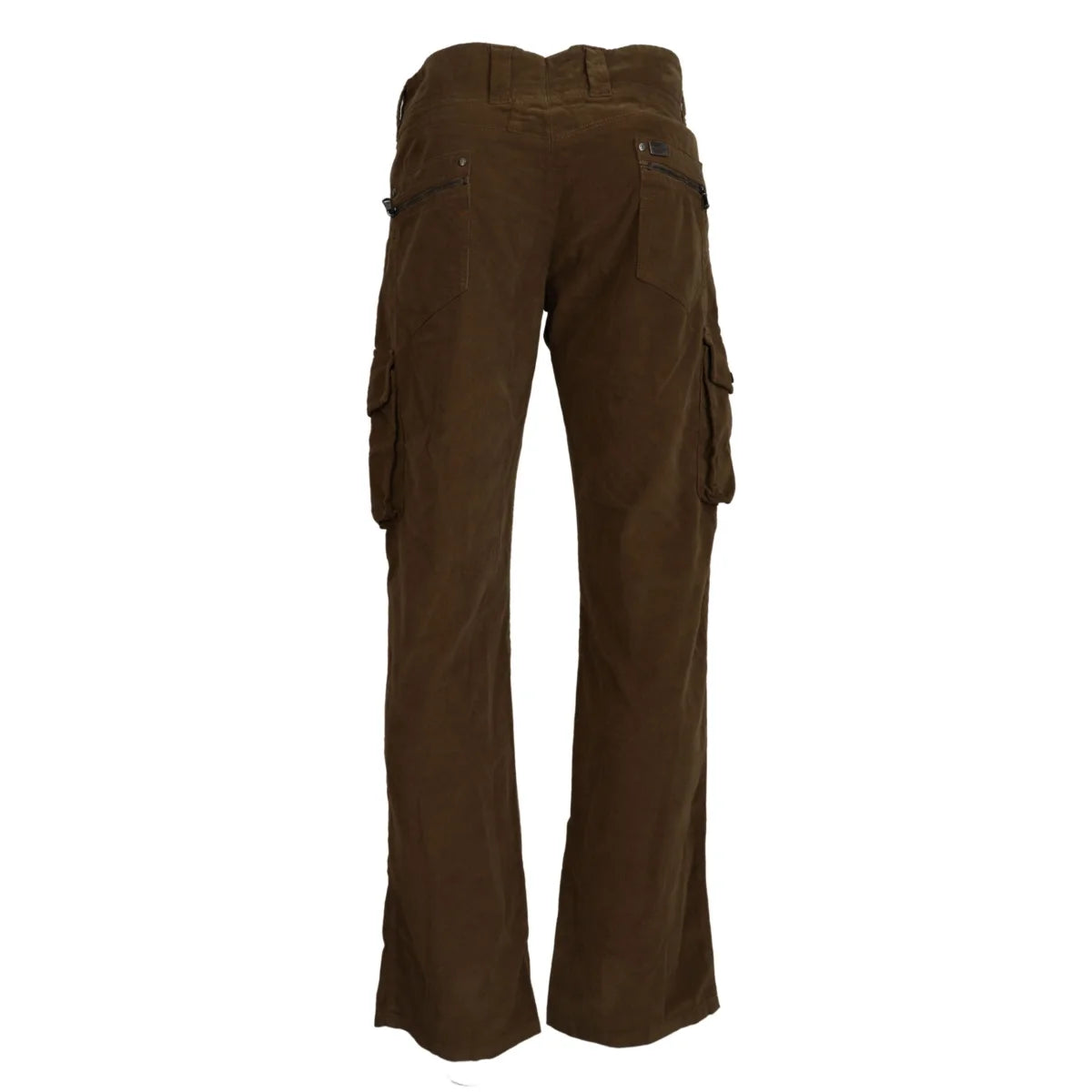 Ermanno Scervino Corduroy Cargo Pants Premium Urban Chic