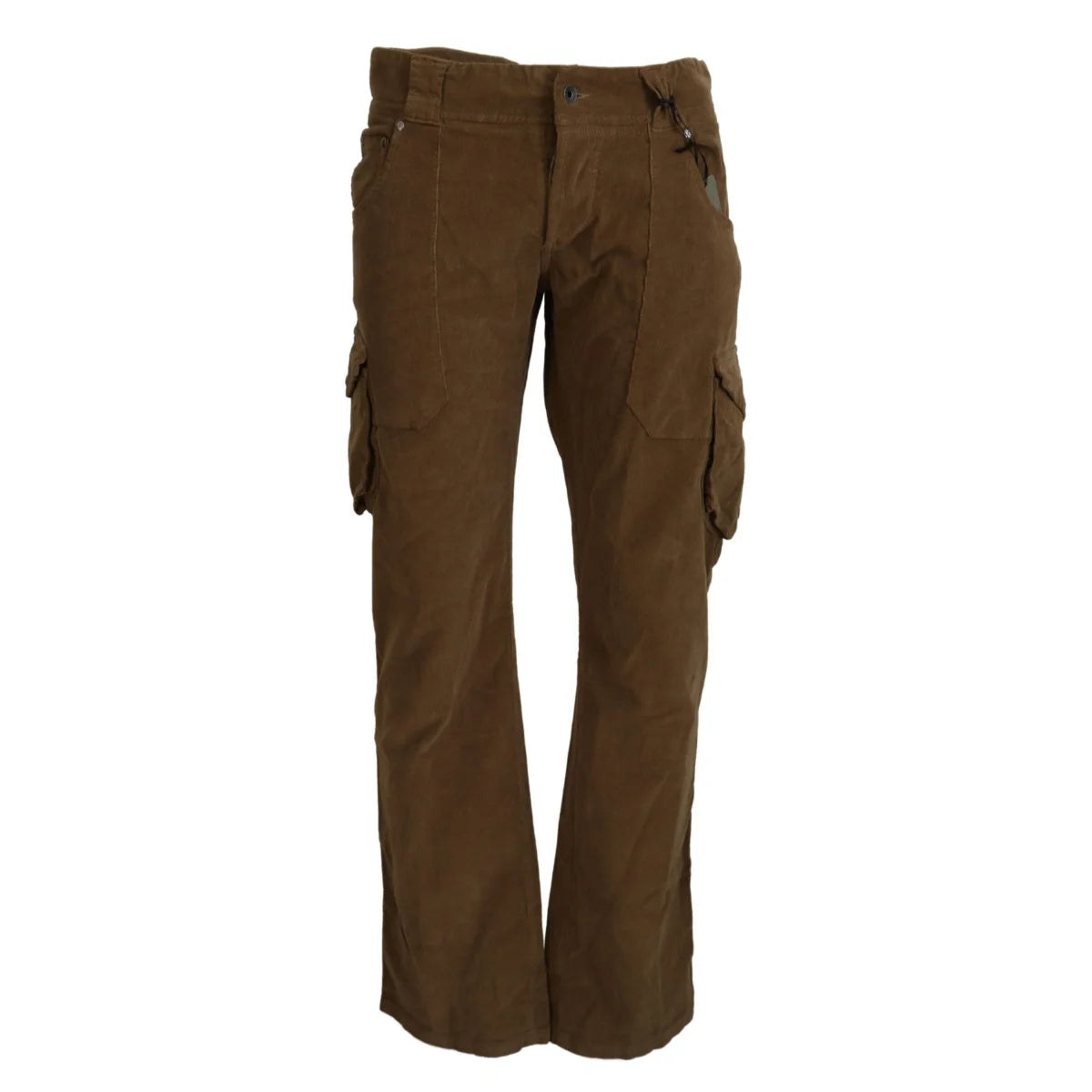 Ermanno Scervino Corduroy Cargo Pants Premium Urban Chic