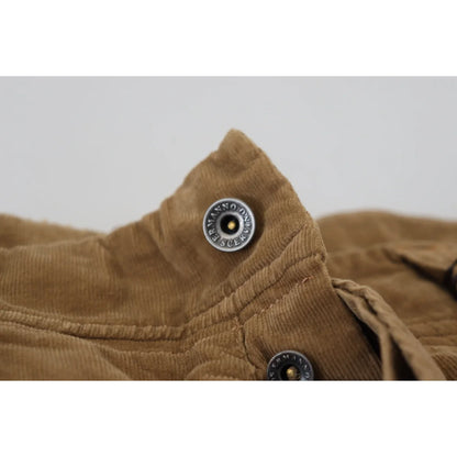 Ermanno Scervino Corduroy Cargo Pants Premium Urban Chic