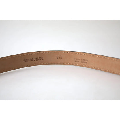 Ermanno Scervino Dress Belt Glamour Metal Buckle High Quality Leather