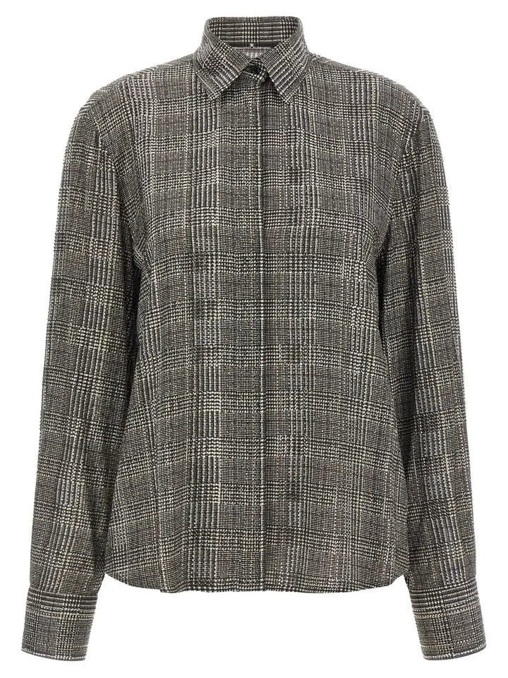 Ermanno Scervino Gray Viscose Blouse