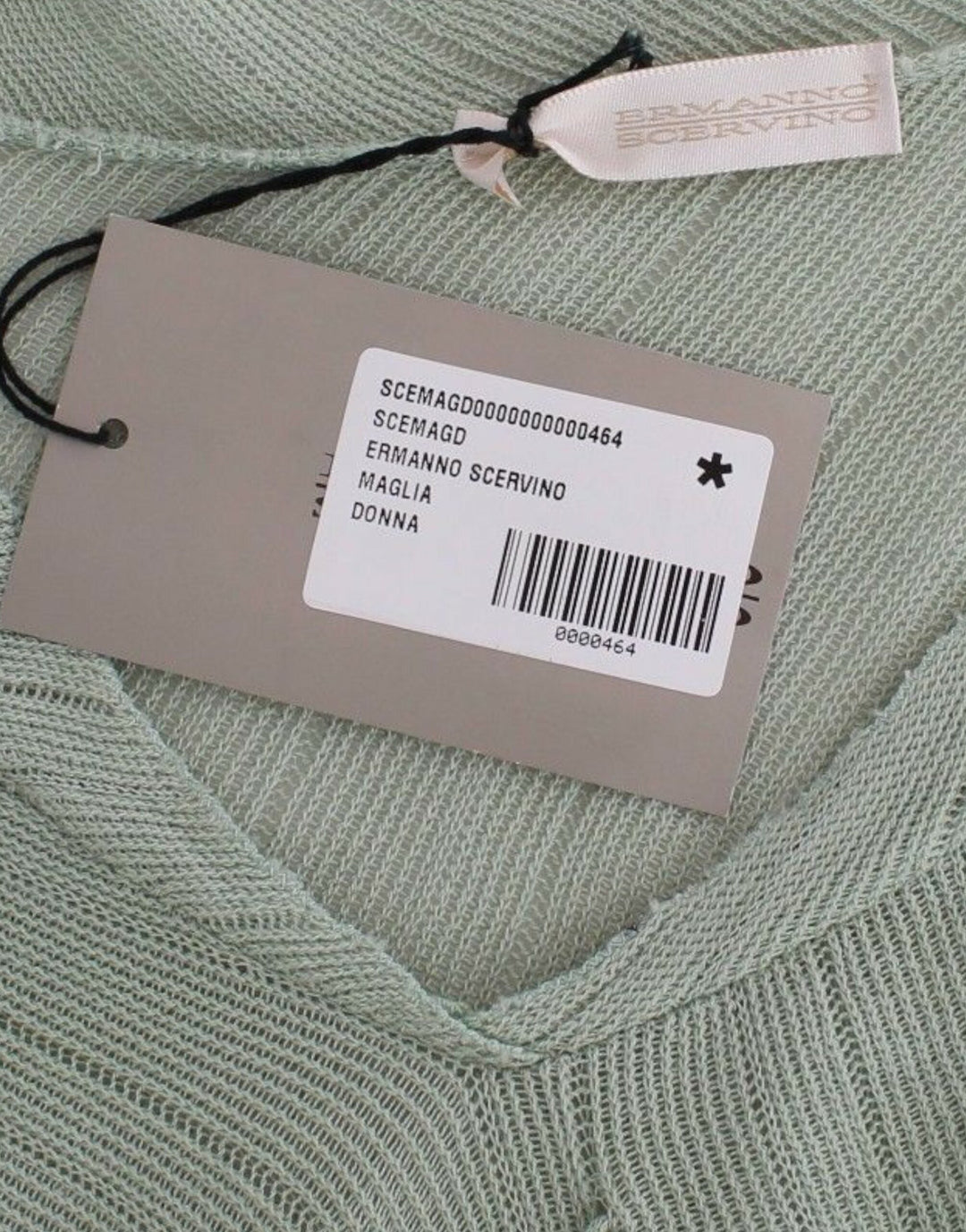 Ermanno Scervino - Green Lightweight Knit Sweater Top Blouse