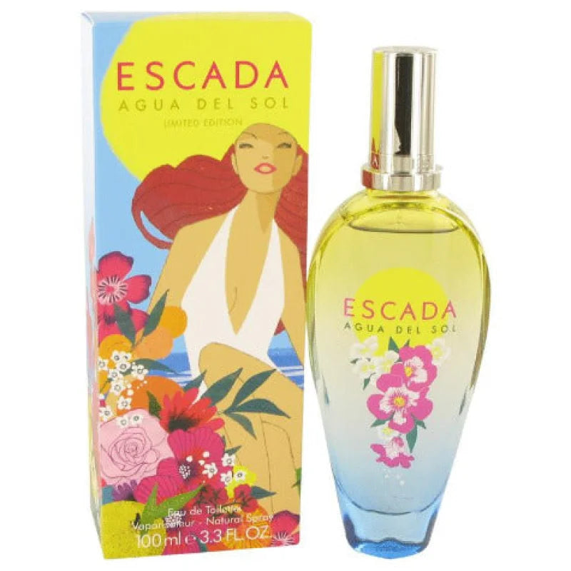 Escada Agua Del Sol Pink Pepper Splash Summer Floral Freshness Women’s Perfume