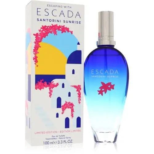 Escape to Greek Paradise with Santorini Sunrise Eau de Toilette Women’s Perfume Escada