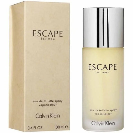 Escape Eau Perfume Bursting with Fresh Citrus Notes and Eucalyptus Men’s Cologne Calvin Klein