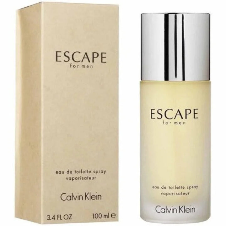Escape Eau Perfume Bursting with Fresh Citrus Notes and Eucalyptus Men’s Cologne Calvin Klein