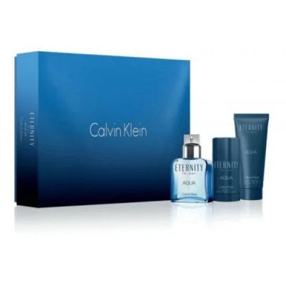 Eternity Aqua Cologne Gift Set for Men Perfume and Deodorant Men’s Sets Calvin Klein