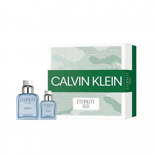 Eternity Aqua EDT Gift Set for Men Fresh Modern Fragrance Men’s Sets Calvin Klein