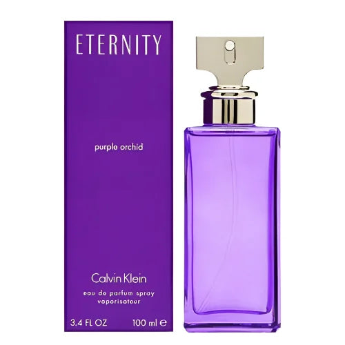 Eternity Purple Orchid Perfume by Calvin Klein Floral Woody Musk Scent Women’s