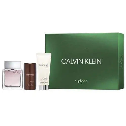 Calvin Klein Euphoria Gift Set with Shave Balm and Deodorant Stick Men’s Sets