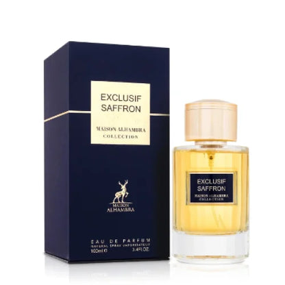 Maison Alhambra Exclusif Saffron Amber Spicy Cologne for Men Men’s Lattafa