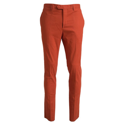Exclusive Italian Elegance Pure Cotton Bencivenga Dress Pants BENCIVENGA