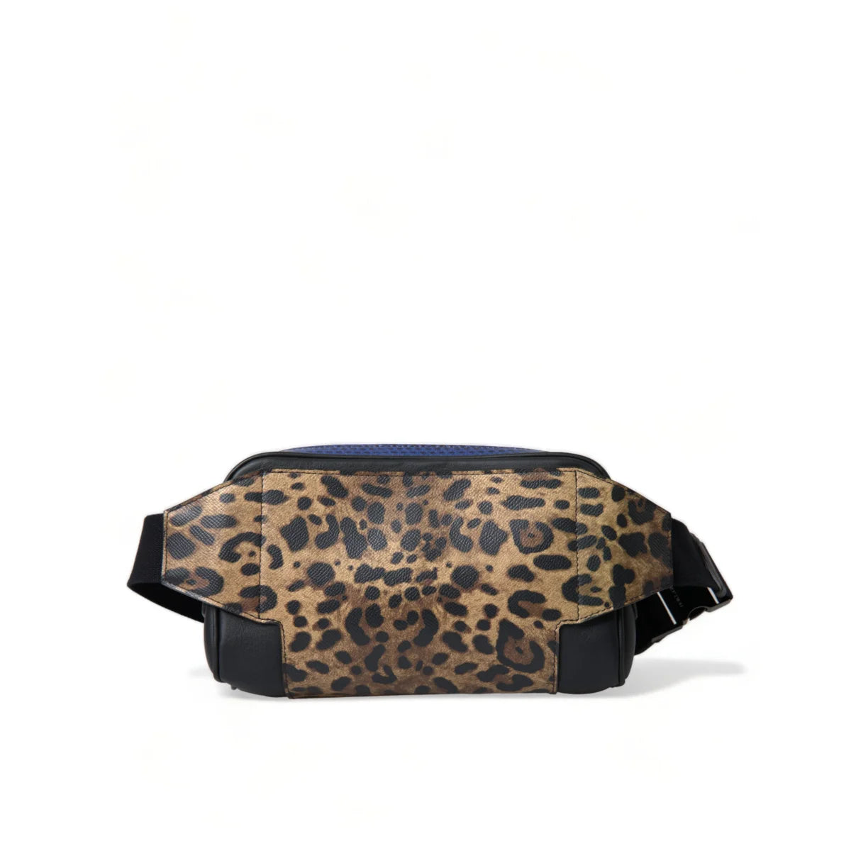 Exotic Leather Dolce Gabbana Leopard Belt Bag with Zippered Pockets &