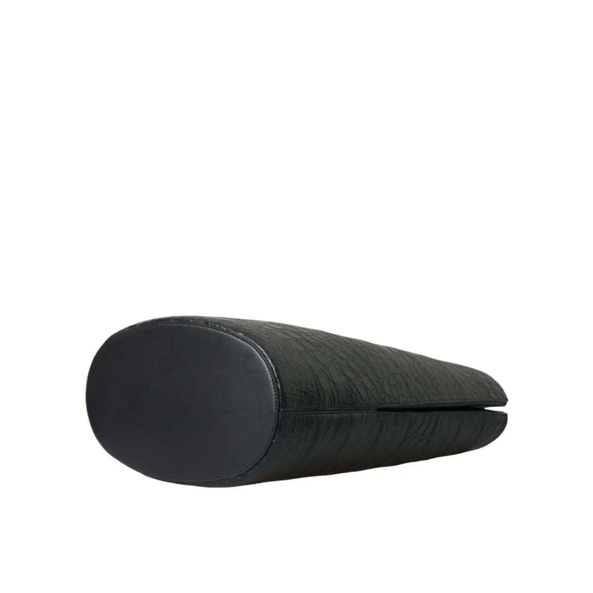 Exquisite Balenciaga Black Crocodile Leather Maxi Bucket Bag