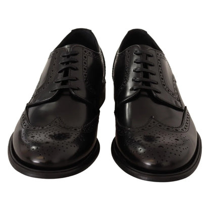 Exquisite Dolce Gabbana Derby Formal Shoes Italian Dress Luxury &