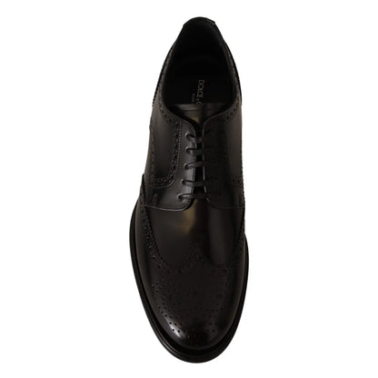 Exquisite Dolce Gabbana Derby Formal Shoes Italian Dress Luxury &