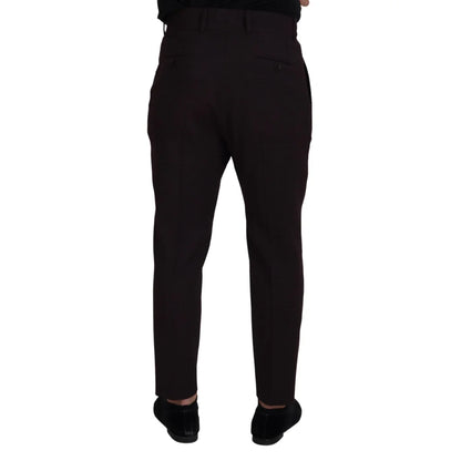 Exquisite Dolce Gabbana Dress Pants Italian Style &