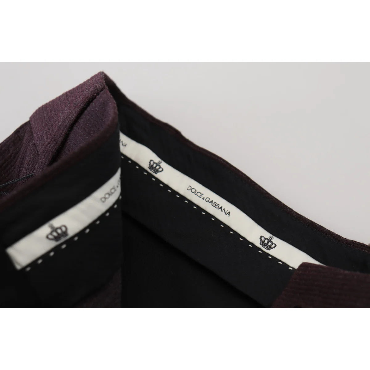 Exquisite Dolce Gabbana Dress Pants Italian Style &